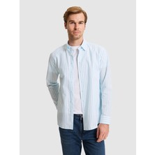 Cacharel Turquoise Regular Fit Long Sleeve Shirt