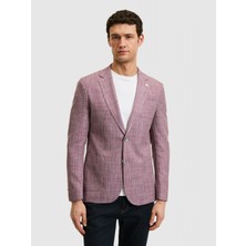 Cacharel Burgundy Extra Slim Fit Sport Blazer