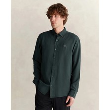 Gant Men's Regular Fit Green Shirt