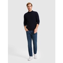 Cacharel Navy Slim Fit Jeans
