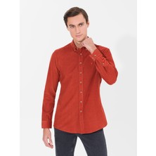 Cacharel Brick Slim Fit Long Sleeve Shirt