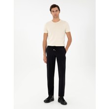 Cacharel Black Slim Fit Trousers