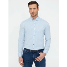 Cacharel Light Blue Slim Fit Shirt