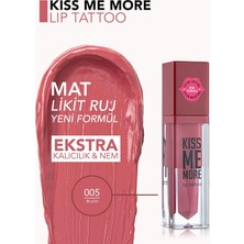 Aydogan's Kiss Me More Yüksek Pigmentli & Mat Bitişli Nemlendirici Likit Ruj