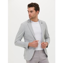 Cacharel Light Grey Extra Slim Fit Blazer