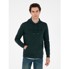 Cacharel Emerald Regular Fit Hooded Sweatshirt