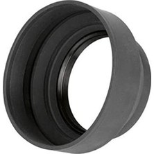 Aydogan's 52MM Üç Kademeli Kauçuk Parasoley Lens Hood