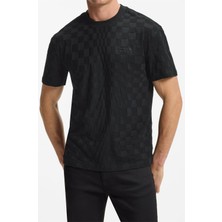 Boss Ts Ps SPIRIT70 Jacq Men's Crew Neck T-Shirt Black
