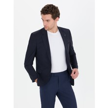 Cacharel Navy Slim Fit Blazer