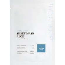 Aydogan's Village 11 Factory Hydro Boost Sheet Mask Aloe 21 gr – Vegan Aloe Vera Maskesi