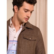 Cacharel Blue Slim Fit Long Sleeve Shirt