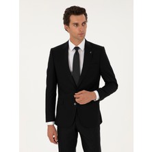 Cacharel Black Slim Fit Blazer