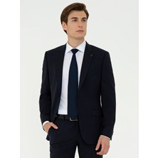 Cacharel Navy Slim Fit Blazer