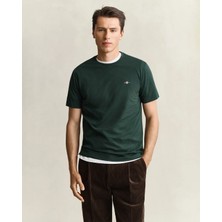 Gant Men's Green Regular Fit T-Shirt