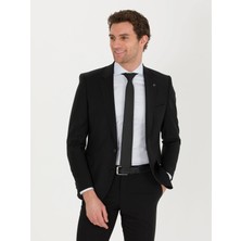 Cacharel Black Slim Fit Blazer