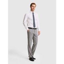 Cacharel Grey Slim Fit Tailored Trousers