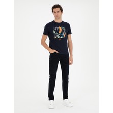 Cacharel Navy Slim Fit Jeans