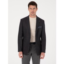 Cacharel Anthracite Slim Fit Blazer