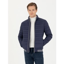Cacharel Navy Lightweight Quilted Jacket