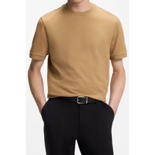 Boss C Taut 90 Men's Crew Neck T-Shirt Beige