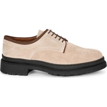 Cacharel Beige 100% Leather Smart Casual Shoes