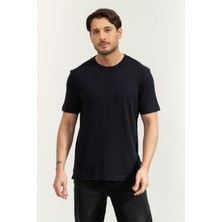 Boss Men's Crew Neck T-Shirt Blue