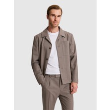 Cacharel Beige Comfort Fit Suit