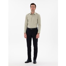 Cacharel Navy Slim Fit Dress Trousers