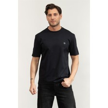 Boss C-Taut 01 Men's Crew Neck T-Shirt Blue