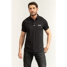 Boss Pl Goc Paddytech Men's Polo Shirt Black