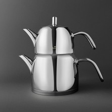 Jumbo New Sky Induction Base Teapot - Steel
