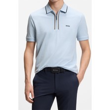 Boss Philix Goc Men's Polo Shirt Blue