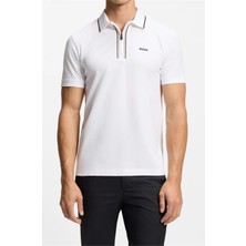 Boss Philix Goc Men's Polo Shirt White
