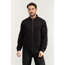 Boss C-Serlio 116 Men's Zip-Up Sweatshirt Black