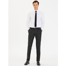 Cacharel Anthracite Slim Fit Tailored Trousers