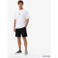 United Unıted4 Regular Fit Men's Black Shorts