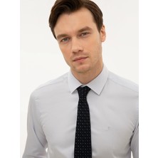 Cacharel Light Blue Slim Fit Long Sleeve Shirt