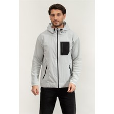 Boss Men's Zip-Up Sweatshirt Grey