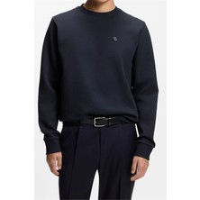 Boss C Sharpe 01 Men's Crew Neck Sweatshirt Blue