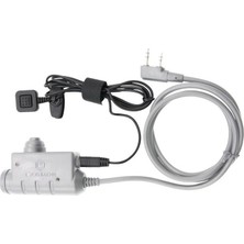 Earmor M50 Parmak Tetik Ptt Butonu — M51 / M52 Ptt Adaptörü Uyumludur - Telsiz Butonu