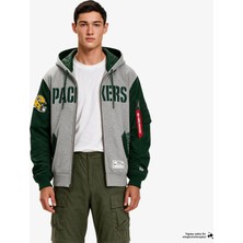 New Era Alpha Industries x Green Bay Packers Ma-1 Men's Fleece Jacket