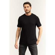 Boss H Thompson 251 Men's Crew Neck T-Shirt Black