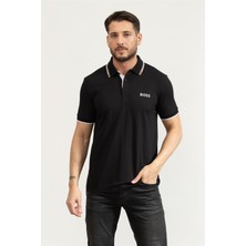 Boss Men's Polo T-Shirt Black