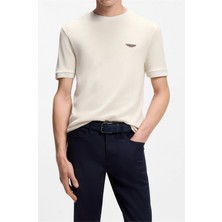 Boss C Thompson 242 Aston Martin Men's Crew Neck T-Shirt White