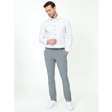 Cacharel Indigo Slim Fit Canvas Trousers