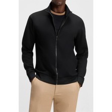 Boss H Shepherd 100 Men's Zip-Up Sweatshirt Black