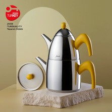 Jumbo 6500 Yellow Induction Base Teapot - Yellow