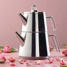 Jumbo Doha Induction Base Teapot - Steel