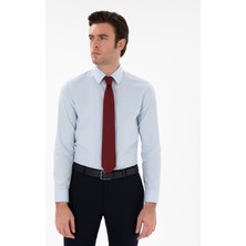 Cacharel Light Blue Slim Fit Cotton Oxford Shirt