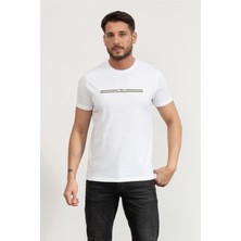 Harmont&blaıne Harmont Blaine Men's Crew Neck T-Shirt White